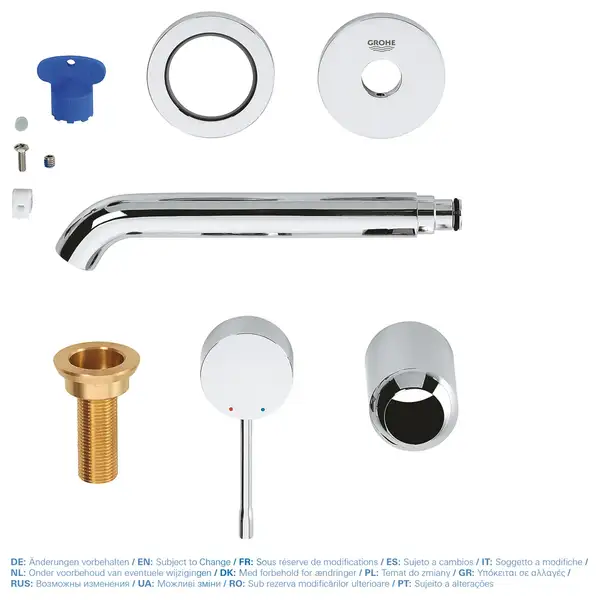 Змішувач для раковини прихованого монтажу Grohe Essence New (19408001)