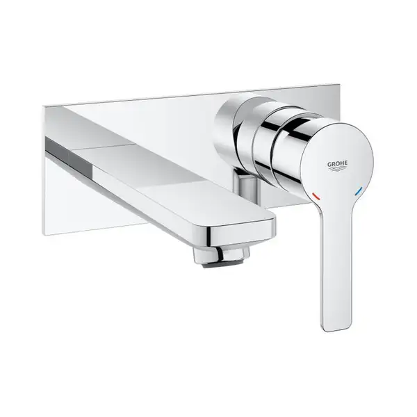 Змішувач для умивальника Grohe Lineare New, на 2 отвори, зовнішня частина, M-Size, хром (19409001)