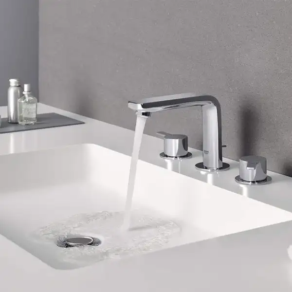 Grohe Lineare Смеситель для раковины на три отверстия, M-Size (20304001) фото 2 Aquada.com.ua