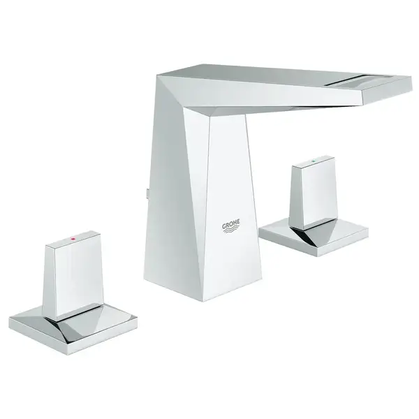Grohe Allure Brilliant Смеситель для раковины на три отверстия, S-Size (20342000) фото 1 Aquada.com.ua