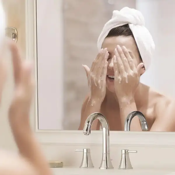 Змішувач для умивальника Grohe Grandera M-Size на 3 отвори, хром (20389000)