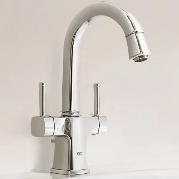 Grohe Grandera Смеситель для раковины, с двумя рукоятками L-Size (21107IG0) (21107IG0) фото 3 Aquada.com.ua