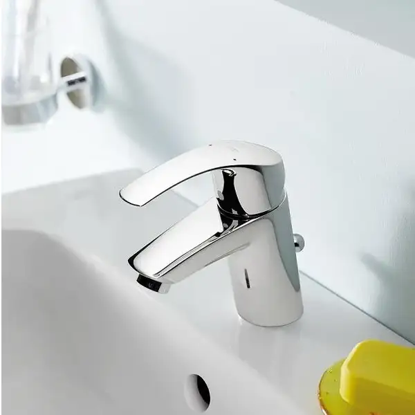 Змішувач для умивальника Grohe Eurosmart S-Size з гігієнічним душем, хром (23124002)