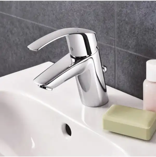 Змішувач для умивальника Grohe Eurosmart S-Size з гігієнічним душем, хром (23124002)