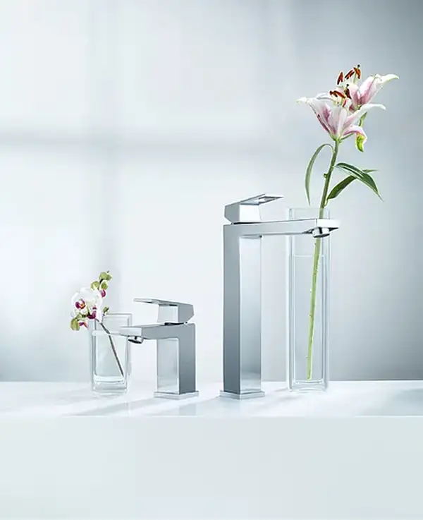 GROHE Смеситель для раковины, однорычажный Eurocube (23127000) фото 7 Aquada.com.ua