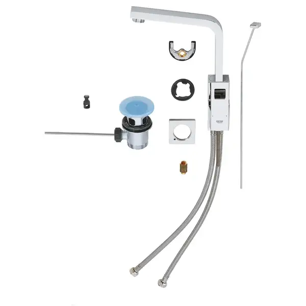 Grohe Eurocube Смеситель для умывальника L-Size, хром (23135000)