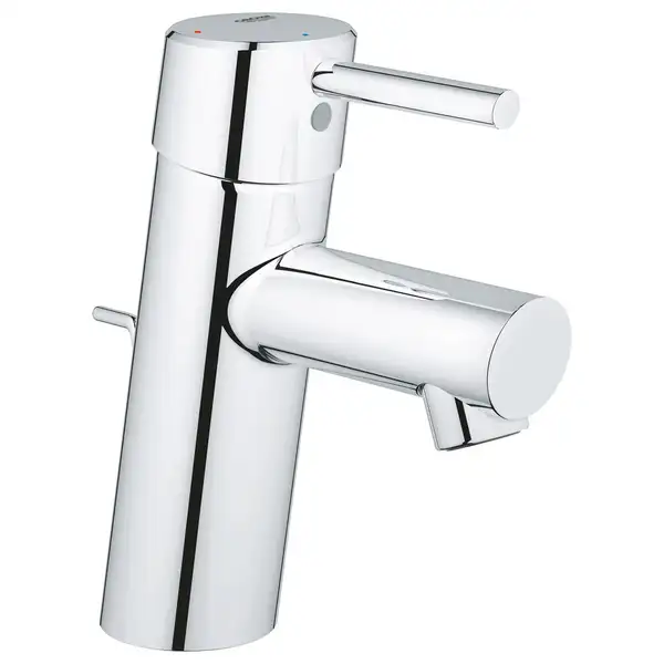 Смеситель для раковины Grohe Concetto (цвет - хром), с донным клапаном (2338010E) фото 1 Aquada.com.ua