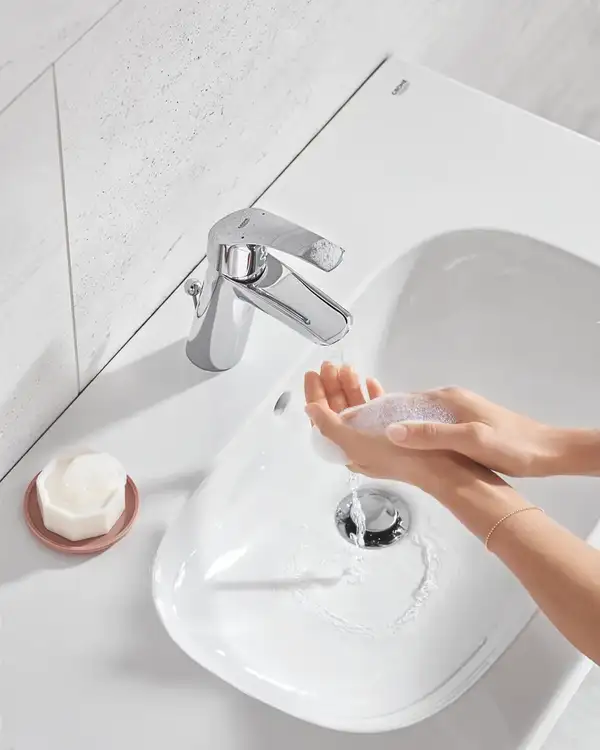 GROHE Одноважільний змішувач для раковини M-size Eurosmart  (2339310E) (2339310E) фото 10 Aquada.com.ua