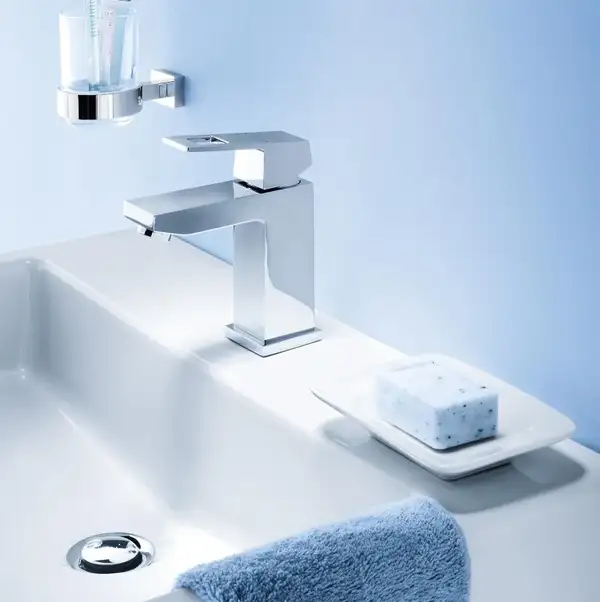 GROHE Смеситель для раковины, однорычажный Eurocube (23446000) фото 4 Aquada.com.ua