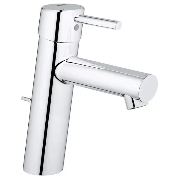 Смеситель однорычажный для раковины Grohe Concetto DN 15 M-Size (цвет - хром) с донным клапаном (23450001) фото 1 Aquada.com.ua