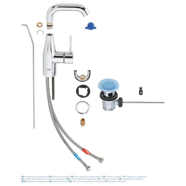Змішувач для раковини M-розміру Grohe Essence New (23462001)