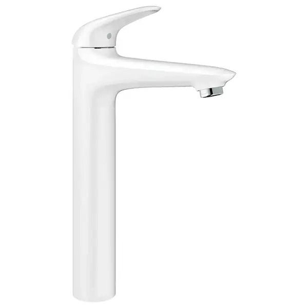 Смеситель для раковины высокий Grohe Eurostyle Solid 15XL-Size (цвет - белый) без донного клапана (23719LS3) фото 1 Aquada.com.ua