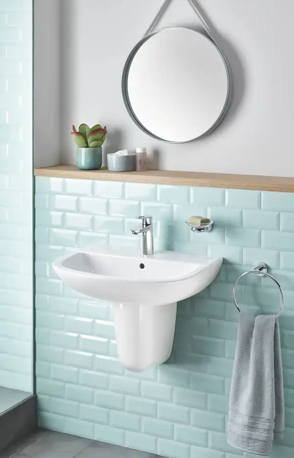 Grohe BauLoop Змішувач для раковини M-розмір, хром (23762000)