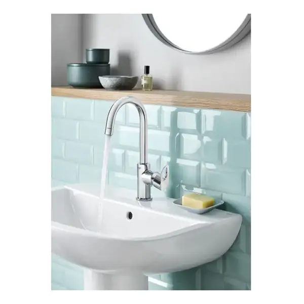 Grohe BauLoop Змішувач для раковини, L-розмір, хром (23763000)