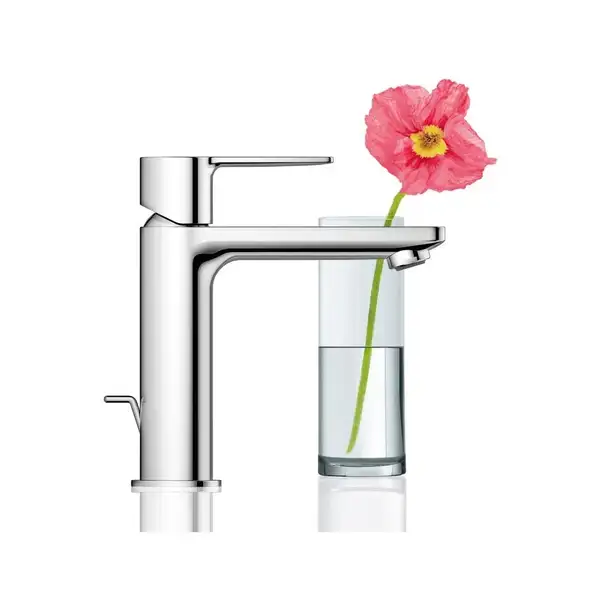 Змішувач для умивальника Grohe Lineare New S-Size, хром (32114001)