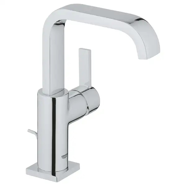 Змішувач для умивальника Grohe Allure L-Size з донним клапаном, хром (32146000)