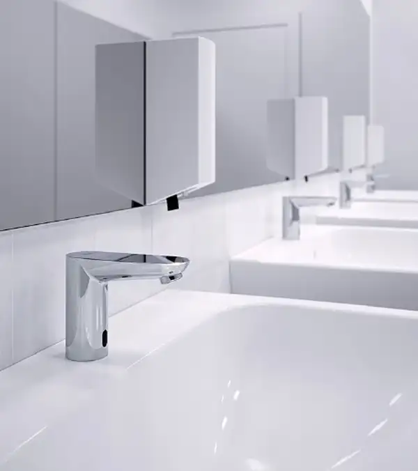 Смеситель электронный для раковины Grohe Euroeco Cosmopolitan E (цвет - хром) (36271000) фото 6 Aquada.com.ua