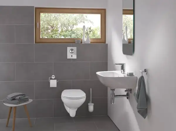 Grohe Bau Cosmopolitan E 6V Смеситель для умывальника, хром (36451000)