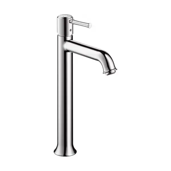 Сместитель для раковины, однорычажный Hansgrohe Talis Classic (цвет - хром), с донным клапаном (14116000) фото 1 Aquada.com.ua