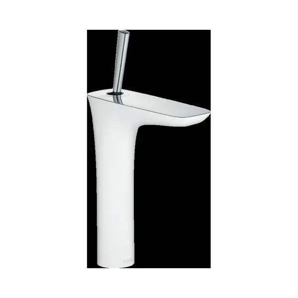 Hansgrohe PuraVida Змішувач для умивальника, хром/білий (15081400)