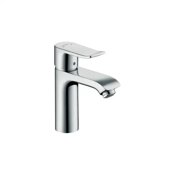 Смеситель для раковины, однорычажный Hansgrohe Metris (цвет - хром), с донным клапаном (31074000) фото 1 Aquada.com.ua