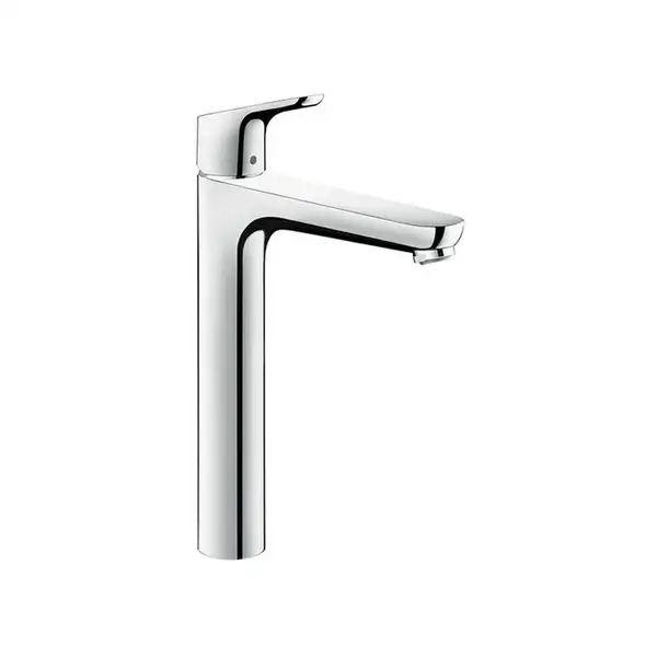 HANSGROHE Смеситель для раковины 230 однорычажный, со сливным гарнитуром, хром Focus (31531000) фото 1 Aquada.com.ua
