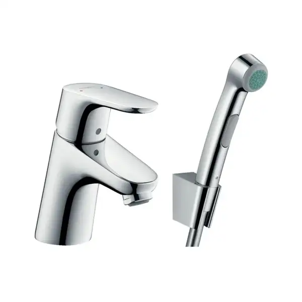 Hansgrohe Focus E Смеситель для раковины с душем, хром (31926000)