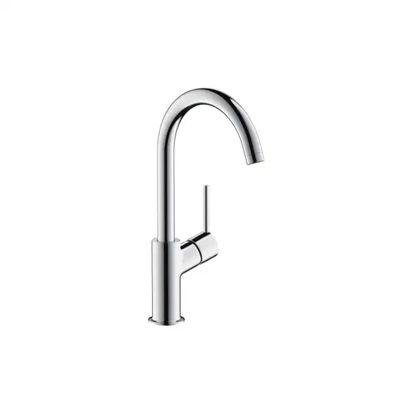 Смеситель для раковины, однорычажный Hansgrohe Talis (цвет - хром), с донным клапаном (32084000) фото 1 Aquada.com.ua