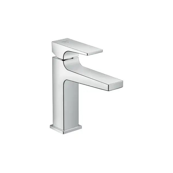 Смеситель для раковины Hansgrohe Metropol (цвет - хром) с технологией CoolStart и донным клапаном Push-Open (32508000) фото 1 Aquada.com.ua
