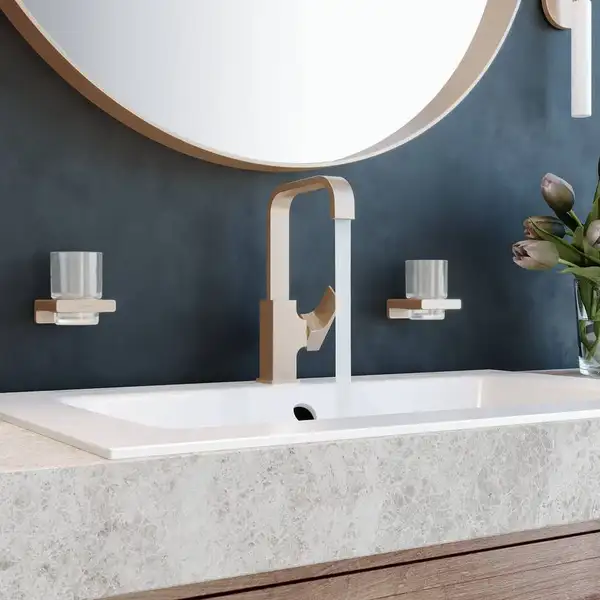 HANSGROHE Metropol 230 Смеситель для умывальника, бронза (32511140)