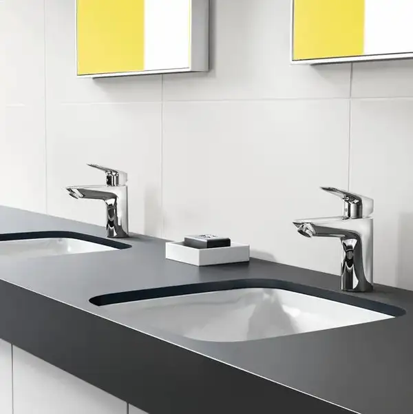 Змішувач для умивальника Hansgrohe Logis з донним клапаном, хром (71107000)