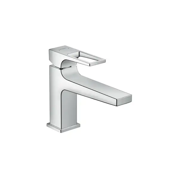 Смеситель для раковины Hansgrohe Metropol (цвет - хром), с донным клапаном Push-Open (74502000) фото 1 Aquada.com.ua