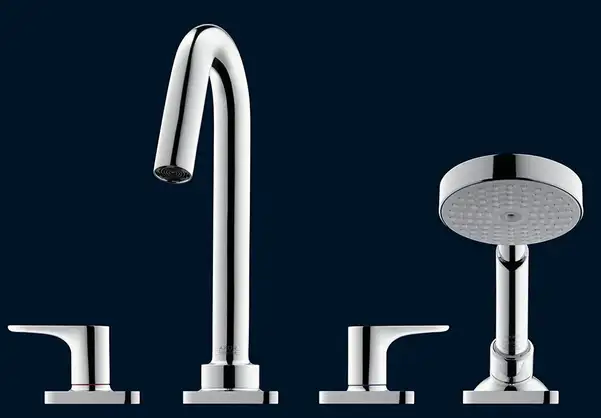 Смеситель на борт ванны Axor Citterio M (цвет - хром) (34444000) фото 4 Aquada.com.ua