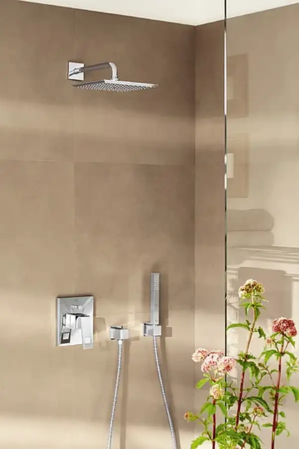 Смеситель для ванны, однорычажный Grohe Eurocube (цвет - хром) (19896000) фото 6 Aquada.com.ua