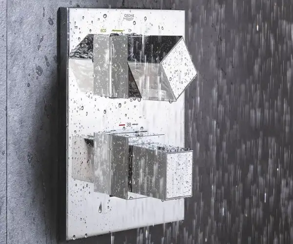 GROHE Термостат для ванны Grohtherm Cube (цвет - хром) (19958000) фото 7 Aquada.com.ua
