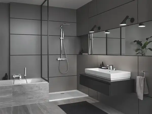 Grohe Eurocube Смеситель для ванны, хром (23140000)