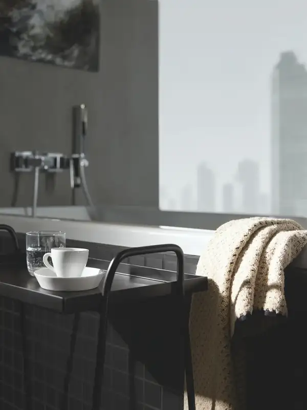 Grohe Eurocube Смеситель для ванны, хром (23140000)