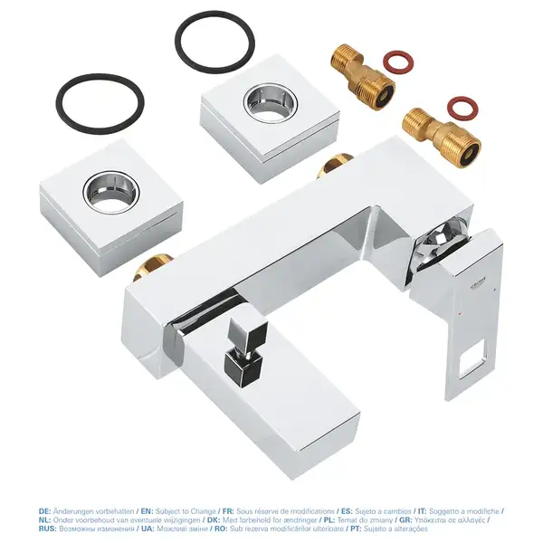 Grohe Eurocube Смеситель для ванны, хром (23140000)