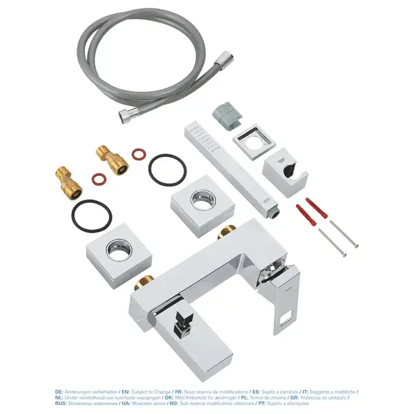 Grohe Eurocube Смеситель для ванны, хром (23141000)
