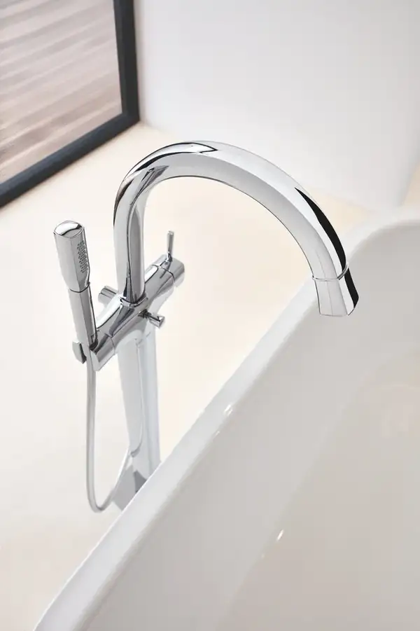 Grohe Grandera Підлоговий змішувач для ванни, хром (23318000)