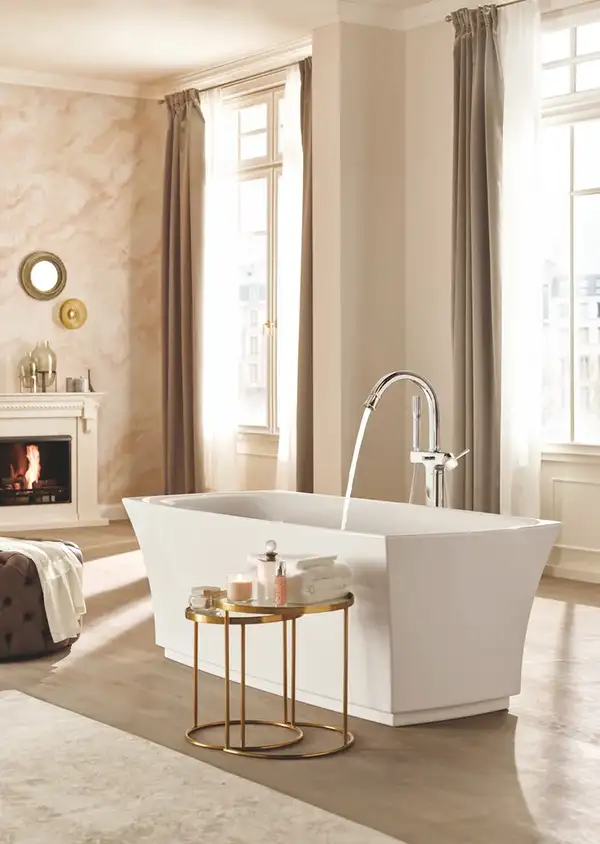 Grohe Grandera Підлоговий змішувач для ванни, хром (23318000)