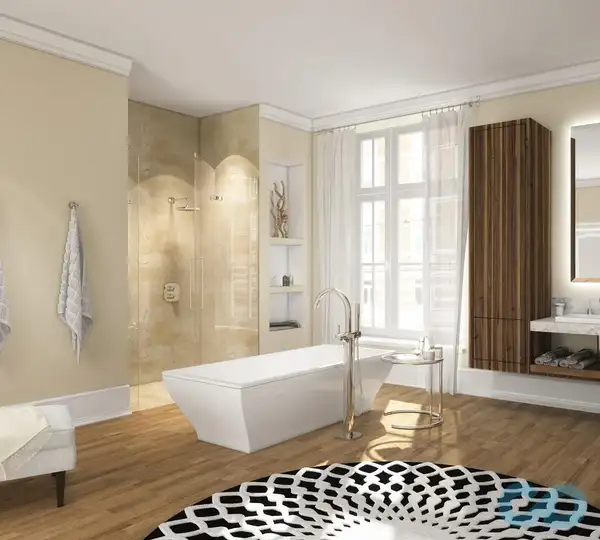 Grohe Grandera Смеситель однорычажный для ванны, напольный монтаж (23318IG0) (23318IG0) фото 4 Aquada.com.ua