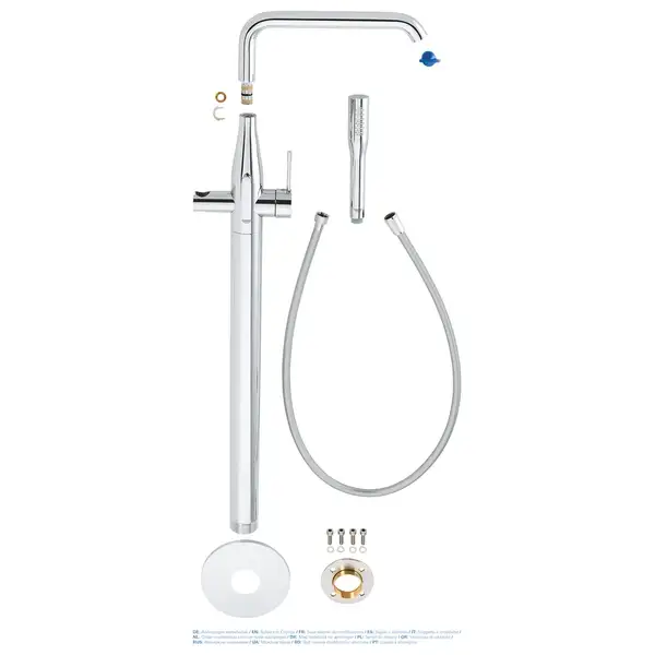 Grohe Essence New Напольный смеситель для ванны, хром (23491001)