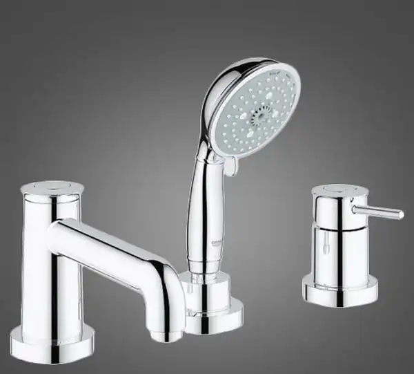 Grohe BauClassic Смеситель на борт ванны, хром (2511800A)