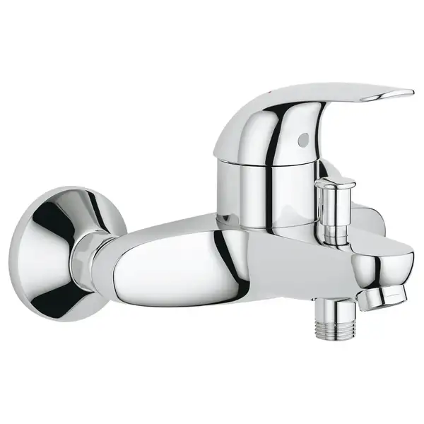 Смеситель однорычажный для ванны Grohe Euroeco DN 15 (цвет - хром) (32743000) фото 3 Aquada.com.ua