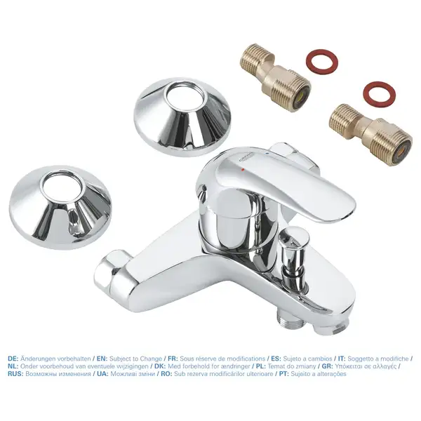 Grohe Euroeco New Змішувач для ванни, хром (32743000)
