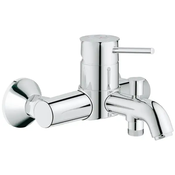 Смеситель для ванны Grohe BauClassic (цвет - хром) (32865000) фото 6 Aquada.com.ua