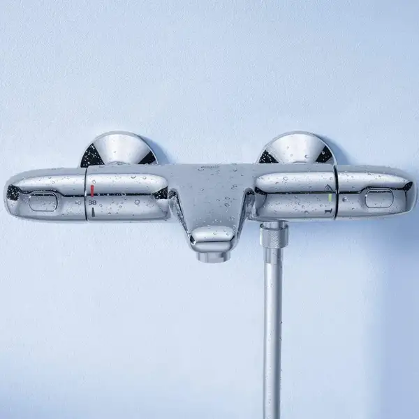 Термостат для ванны Grohe Grohtherm 1000 (цвет - хром) (34155003) фото 5 Aquada.com.ua