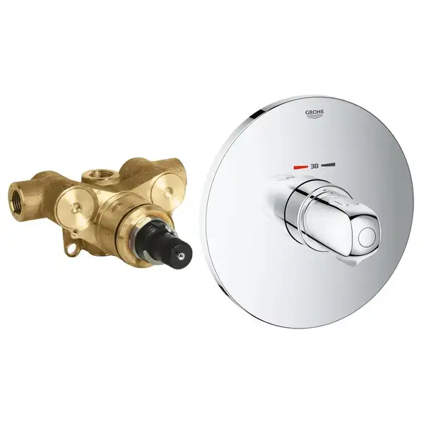 GROHE Центральный термостат; для ванны, для душа GROHTHERM 1000 NEW (34573000) фото 2 Aquada.com.ua