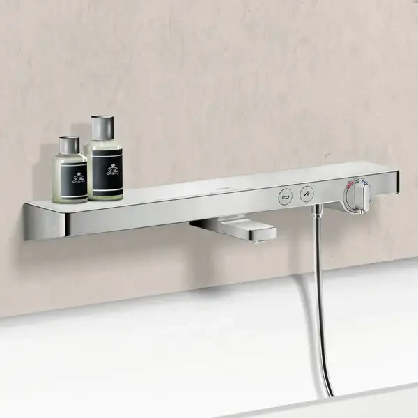 Термостат для ванни Hansgrohe ShowerTablet Select 700 мм, хром/білий (13183400)